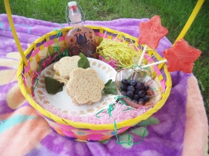 Our fairy picnic basket!